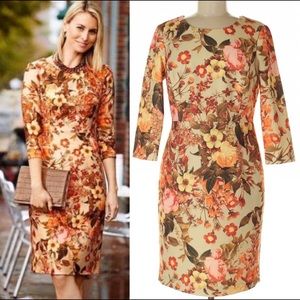 Talbots floral dress